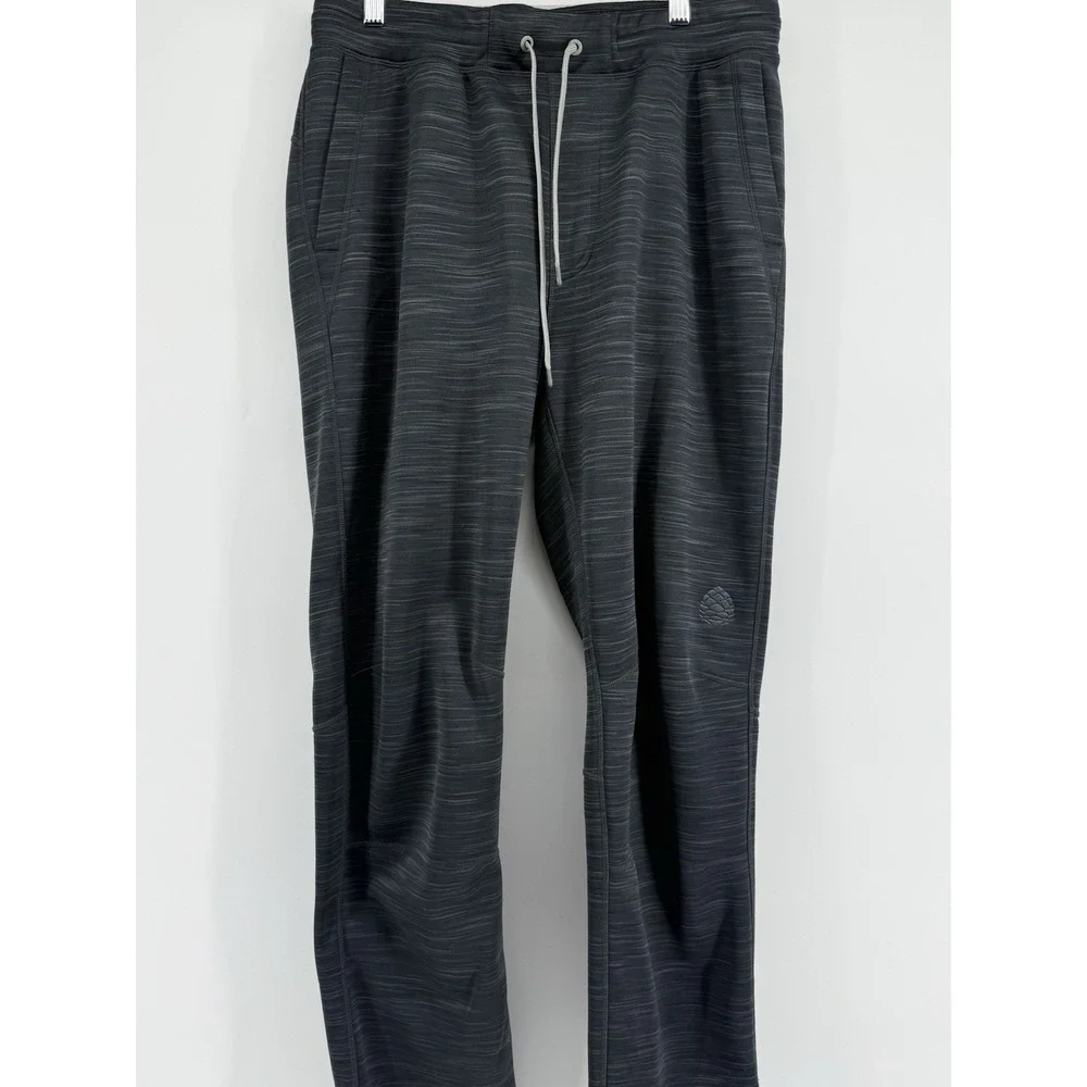 Stio Pants Gannett‎ Peak Fleece Sweatpants Mountain Shadow Gray Mens Sz M
